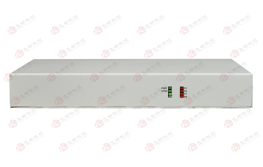 飛暢科技-桌面型8路電話+2路千兆以太網 電話光端機